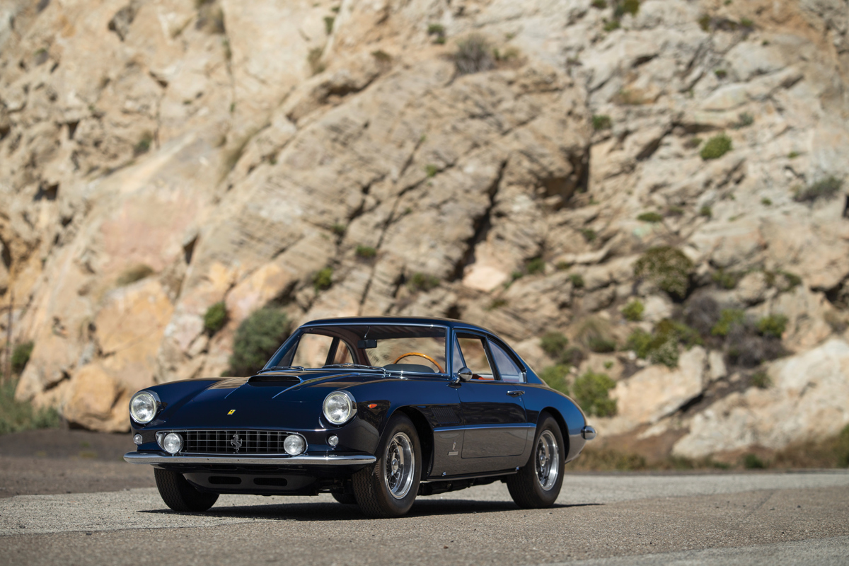 1961 Ferrari 400 Superamerica SWB Coupe Aerodinamico by Pininfarina offered at RM Sotheby’s Monterey live auction 2019
